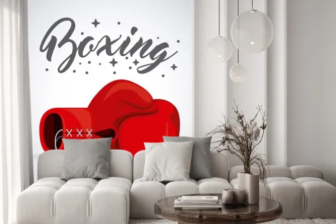 Fototapeta: Boks projekt