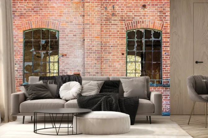 Fototapeta: Broken windows