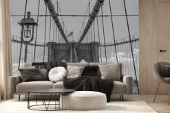 Fototapeta: Brooklyn bridge w nowym jorku