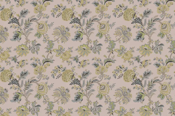 Fototapeta: Bukiet tropikalnych kwiatów wśród gęstej roślinności