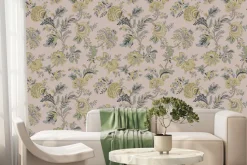 Fototapeta: Bukiet tropikalnych kwiatów wśród gęstej roślinności