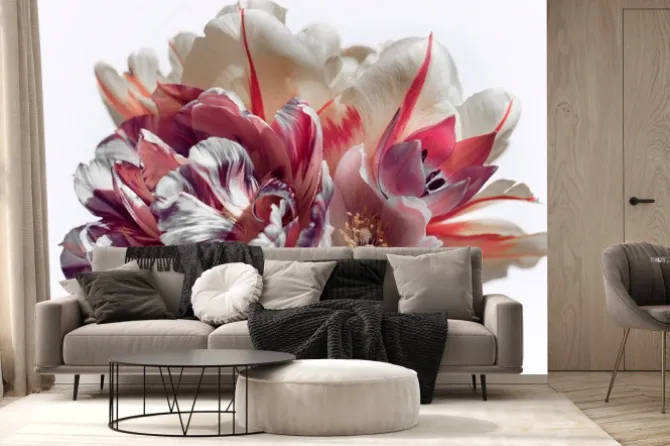 Fototapeta: Bukiet tulipanów