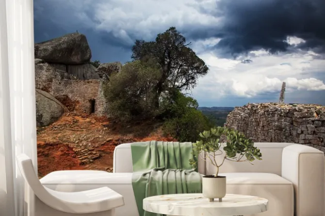 Fototapeta: Burza, great zimbabwe