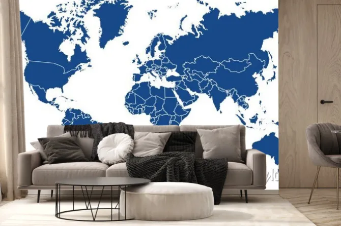 Fototapeta: Carte du monde 02072015