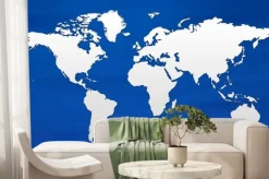 Fototapeta: Carte du monde