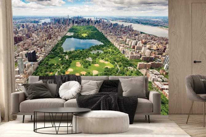 Fototapeta: Central park na manhattanie w nowym jorku