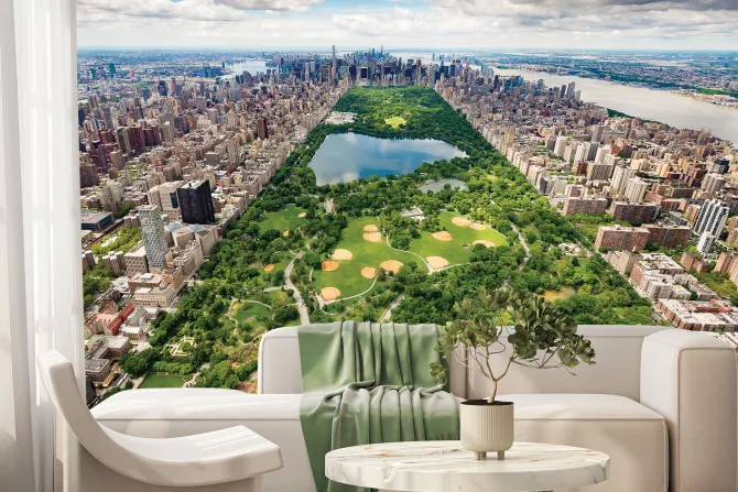 Fototapeta: Central park na manhattanie w nowym jorku