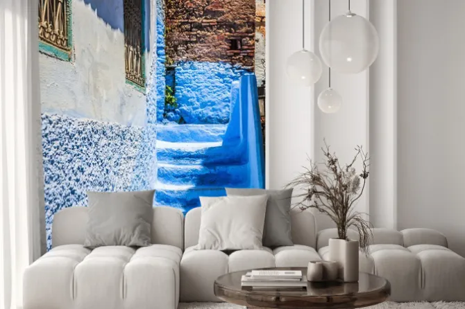 Fototapeta: Chefchaouen old medina, maroko, afryka