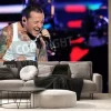 Fototapeta: Chester bennington z linkin park w czasie koncertu