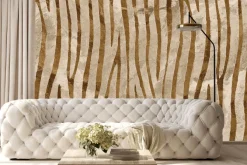 Fototapeta: Cienkie paski na jasnym tle