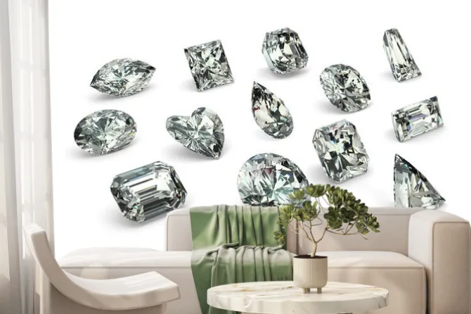 Fototapeta: Cuts diamentowe