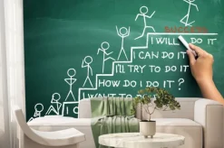 Fototapeta: Cytat motywacyjny uwierz w siebie