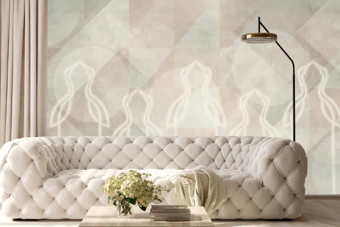 Fototapeta: Czaple nowoczesny styl