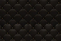 Fototapeta: Czarna pikowana tekstura ze złotem