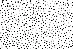 Fototapeta: Czarne kropki na białym tle