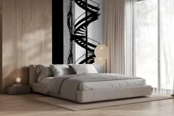 Fototapeta: Czarne metalowe kręcone schody