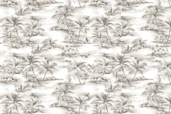 Fototapeta: Czarno-białe palmy w tropikach