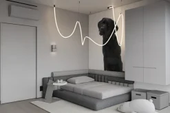 Fototapeta: Czarny labrador na białym tle