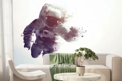 Fototapeta: Człowiek kosmonauta abstrakcja