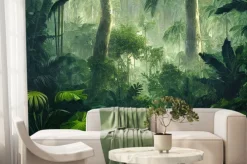 Fototapeta: 3d illustration for interior of landscape with the concept of