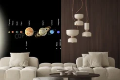 Fototapeta: 3d render układu słonecznego