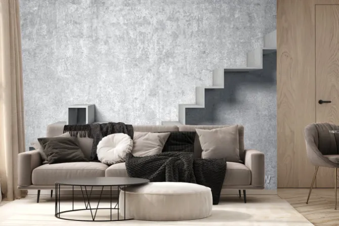 Fototapeta: 3d streszczenie schody