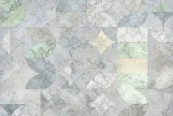 Fototapeta: Dekoracja z ceramicznych płytek