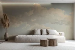 Fototapeta: Delikatne chmury na błękitnym niebie