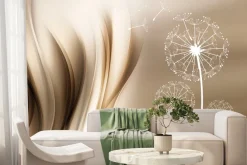 Fototapeta: Delikatne dmuchawce w świetle