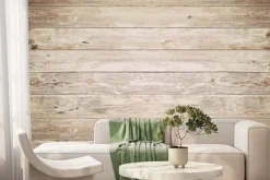 Fototapeta: Delikatne drewniane panele