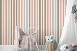 Fototapeta: Delikatne proste paski