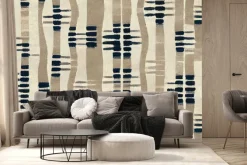 Fototapeta: Delikatne przerywane paski