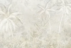 Fototapeta: Delikatny krajobraz tropikalnych palm