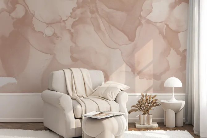 Fototapeta: Desenie rozmytej farby w stylu glamour