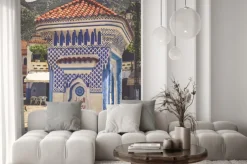 Fototapeta: Detal architektoniczny w chefchaouen, maroko, afryka