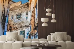 Fototapeta: Detal architektoniczny w chefchaouen, maroko, afryka