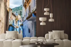 Fototapeta: Detal architektoniczny w chefchaouen, maroko, afryka