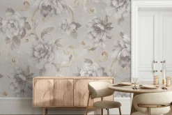 Fototapeta: Digital colorful wall tile design for washroom and kitchen