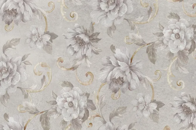 Fototapeta: Digital colorful wall tile design for washroom and kitchen