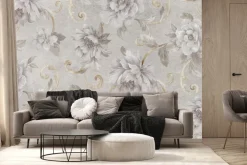 Fototapeta: Digital colorful wall tile design for washroom and kitchen