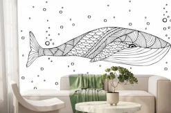 Fototapeta: Dorosły kolorowania strona