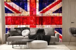 Fototapeta: Drapeau royaume uni street art