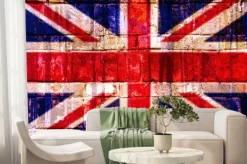 Fototapeta: Drapeau royaume uni street art