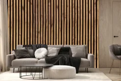 Fototapeta: Drewniana tekstura pionowe deski