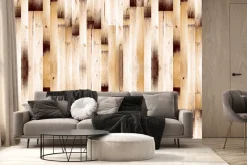 Fototapeta: Drewniana tekstura deski w stylu retro