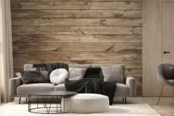 Fototapeta: Drewniane deski brązowe panele