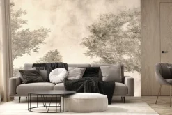 Fototapeta: Drzewa liściaste natura w stylu vintage