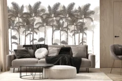 Fototapeta: Drzewa palm w tropikalnej dżungli
