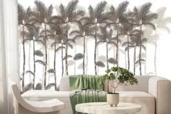 Fototapeta: Drzewa palm w tropikalnej dżungli