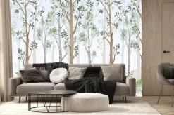 Fototapeta: Drzewa w bajkowym lesie